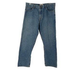 96 North Jeans Mens Size 38 x 30 Regular Fit Blue Jeans Denim Straight Leg 38x30